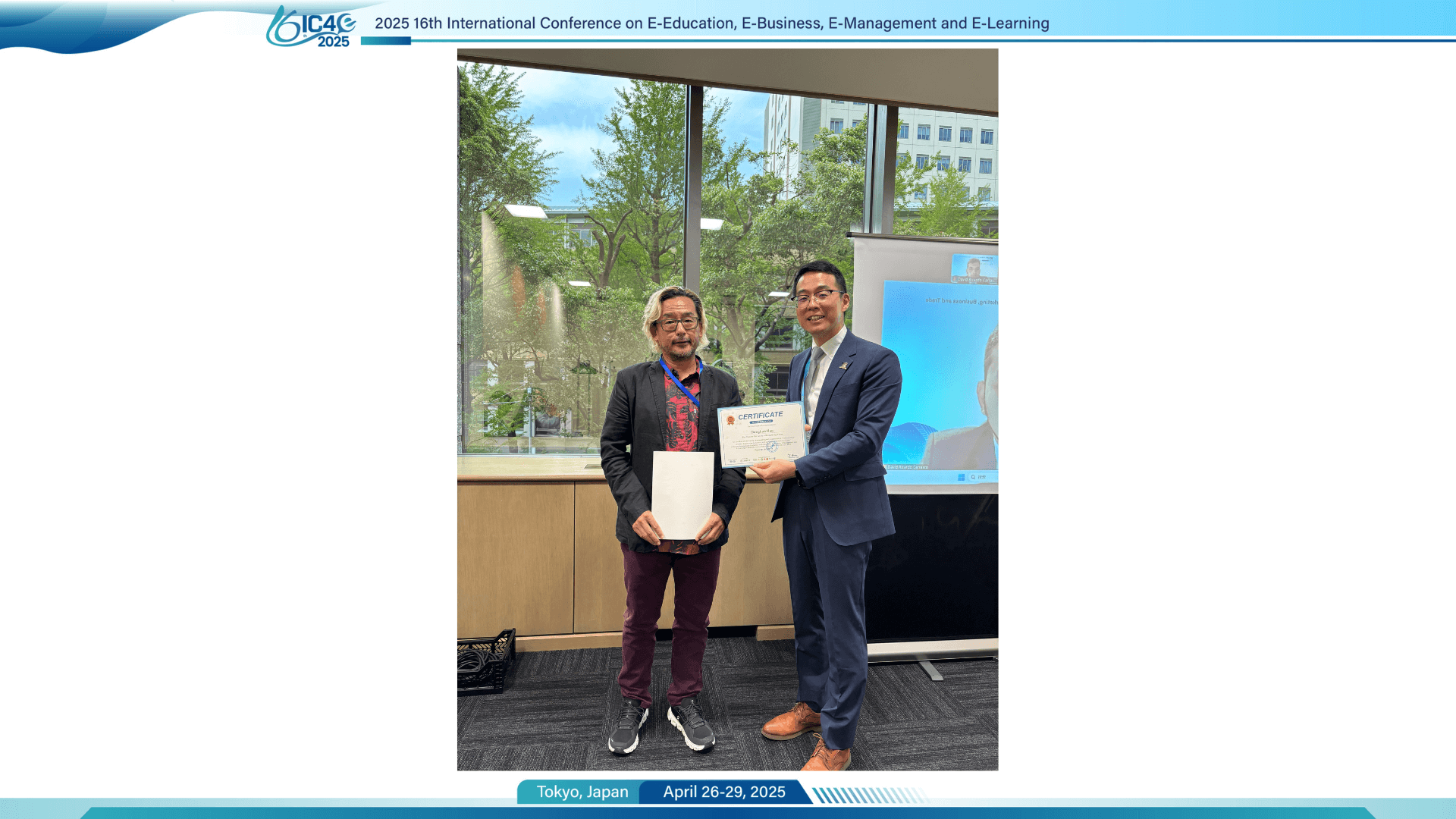 Best Presentation Award Winner - Onsite Session 4